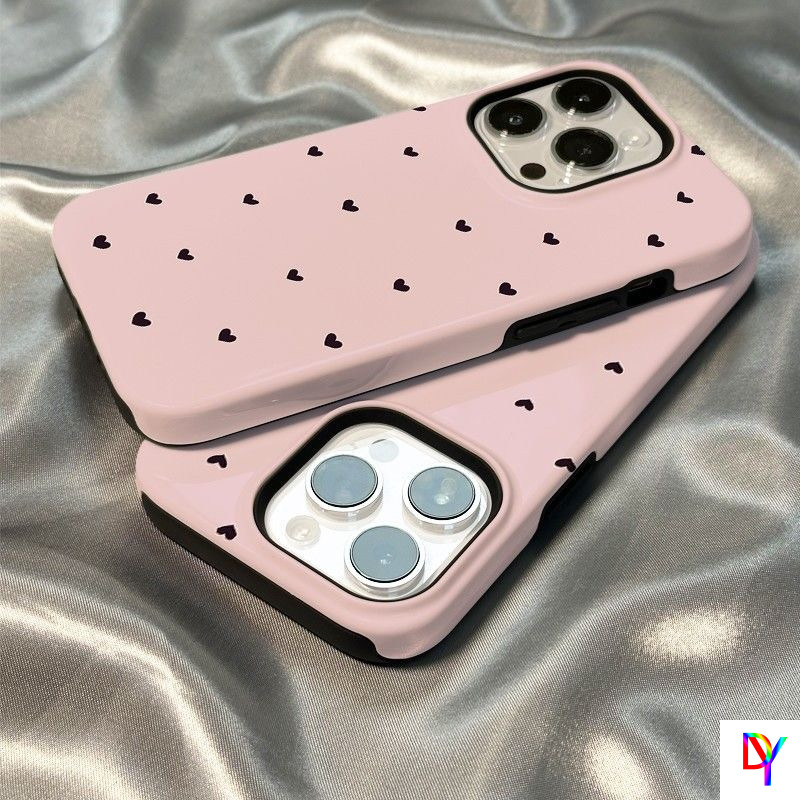 เคสกันกระแทกสไตล์เกาหลีที่ทนทานสําหรับ iPhone 16/17Promax/15Pro 13 14plus 11/12Promax 7/8plus XR xsmax ซิลิโคนอ่อนนุ่ม + ฝาครอบฟิล์มแข็ง