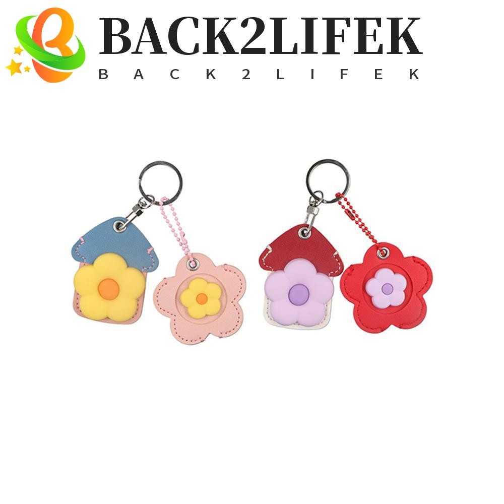 กลับ2ชีวิต พวงกุญแจดอกไม้,เคสป้องกันพวงกุญแจบ้านสร้างสรรค์,การ์ตูนน่ารักจี้นุ่มดอกไม้ที่สําคัญปกหมวกกระเป๋าแขวน