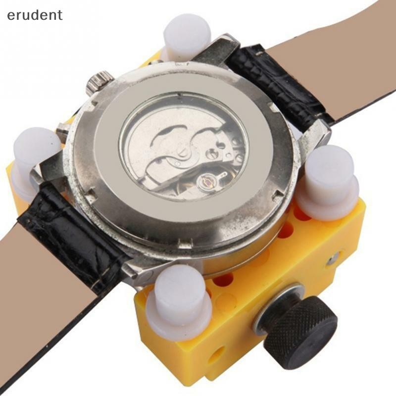 Erudent Adjustable Watchmaker Repair Tool Watch Back Case Cover Holder Remover Opener ใหม่