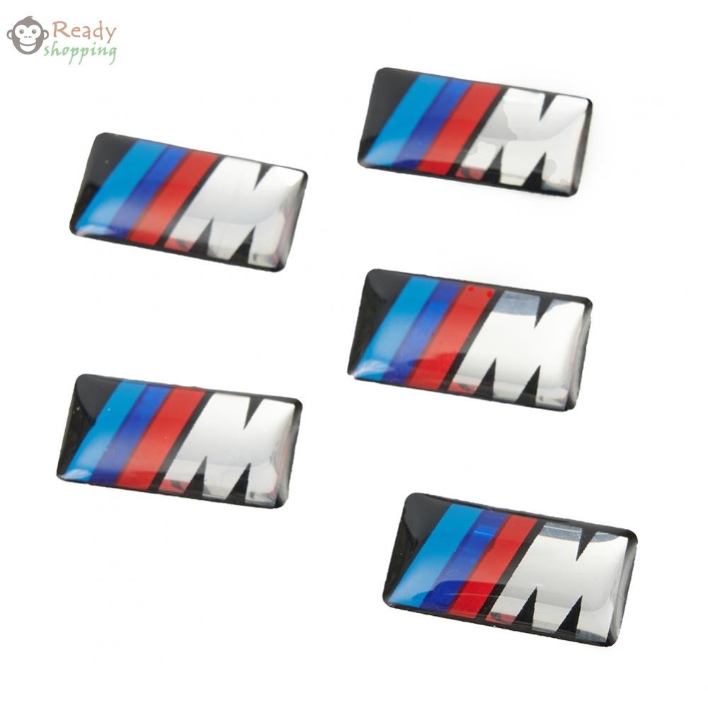 Sporty For BMW M Tec Alloy Wheel Stickers Set 5 ชิ้น เสริมสําหรับ BMW ของคุณ