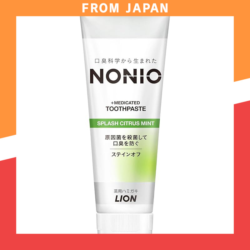 LION NONIO Toothpaste Splash Citrus Mint 130G