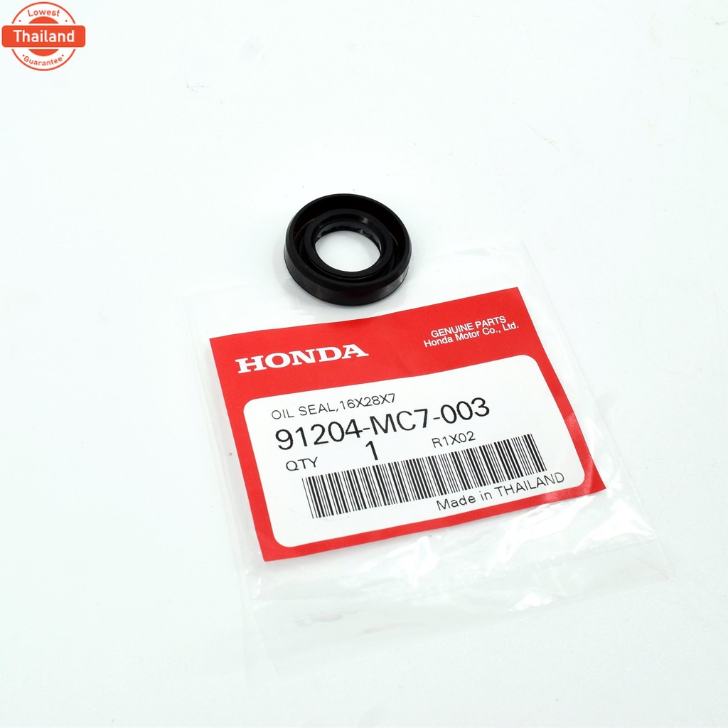 ซีลคันสตาร์ท แท้ศูนย์ฮอนด้า price/1ชิ้น WAVE125/SONIC/DASH/CB/JX 91204-MC7-003