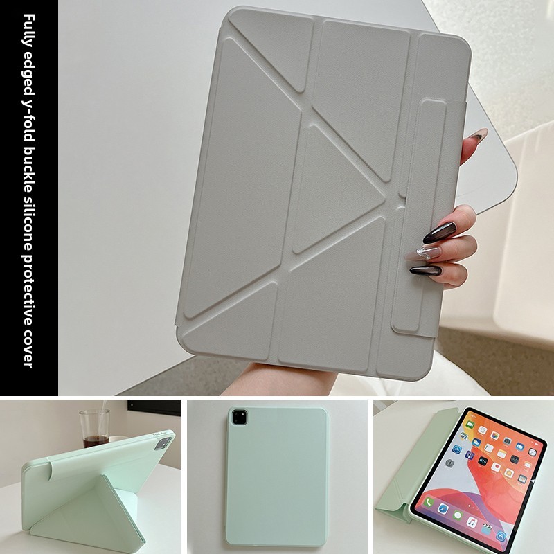 Y-เคสพับสําหรับLenovo Xiaoxin Pad 12.1 2025 (TB365FC) /Pro GT 11.1" (TB710FU) หนังบางฝาครอบป้องกันเต