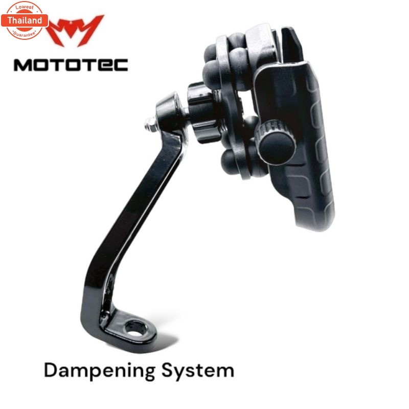 MOTOTEC MT-QD01 PLUS Dampening System ที่จัศัพท์มือถือ สำหรัติดมอเตอร์ไซด์ แปล็อคเร็วพร้อมระกันสะเทื