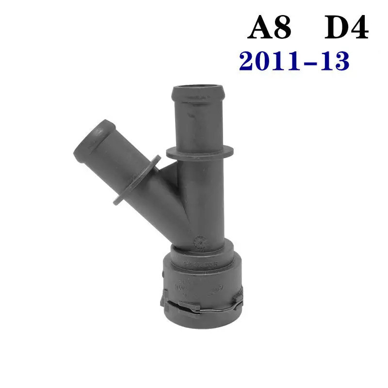ใช้กับ Audi A8 D4 2.5 2011-2013 Connector of ท่อน้ําความร้อน A8 D4 2.5 Cooling ท่อน้ํา Connector Tee
