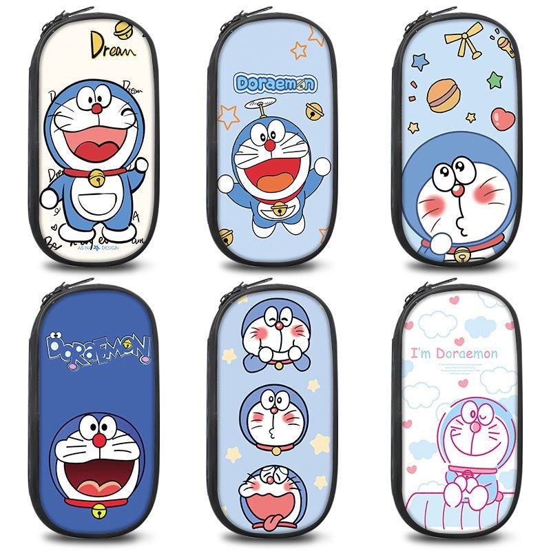 [คลังสินค้าพร้อม] กล่องดินสอโดราเอมอนเครื่องเขียนกล่องดินสอสไตล์ใหม่ความจุขนาดใหญ่เด็กการ์ตูนนักเรียนชั้นประถมศึกษามัธยมต้นสตู