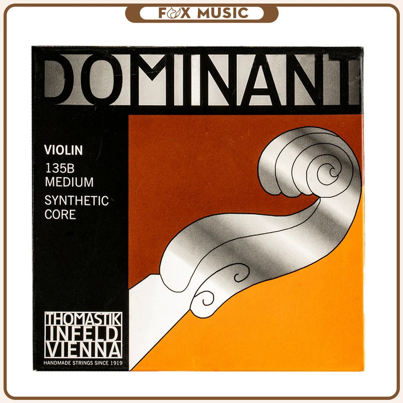 4/4 Full Size Violin Strings Fiddle String Dominant 135B Medium Violin Strings Full Set G D A E Thom