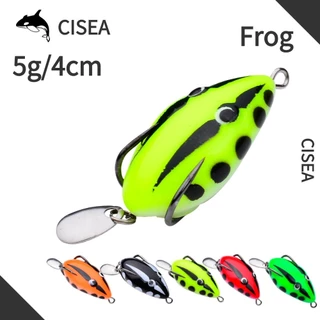 CISEA F35 frog lure กบยาง ปลากัด เหยื่อตกปลา เหยื่อยาง กบกระโดด ตกปลา กบส่าย 4cm 5g