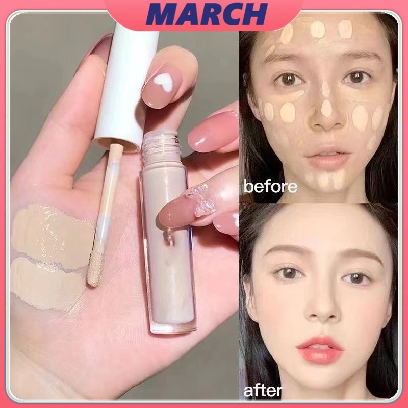 YTLสําหรับแต่งหน้า ปกปิดยาวนาน ปกปิดเรียบเนียน ใช้ได้ทั้งวัน คอนซีลเลอร์ เนื้อแมตต์ กันน้ํา ปกปิดรอย