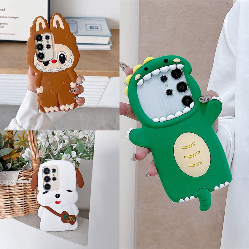 3D กันกระแทก สําหรับ Vivo X50 X60 X70 X80 X90 Pro plus X100 X100S X200 Pro Mini IQOO Z9 11 12 5G เคสมือถือ Soft TPU Case เคสป้องกัน Cute Cartoon Love Labubu Snoopy Dinosaur Cover เคสกันกระแทก เคสซิลิโคน เคสป้องกันสามมิติ