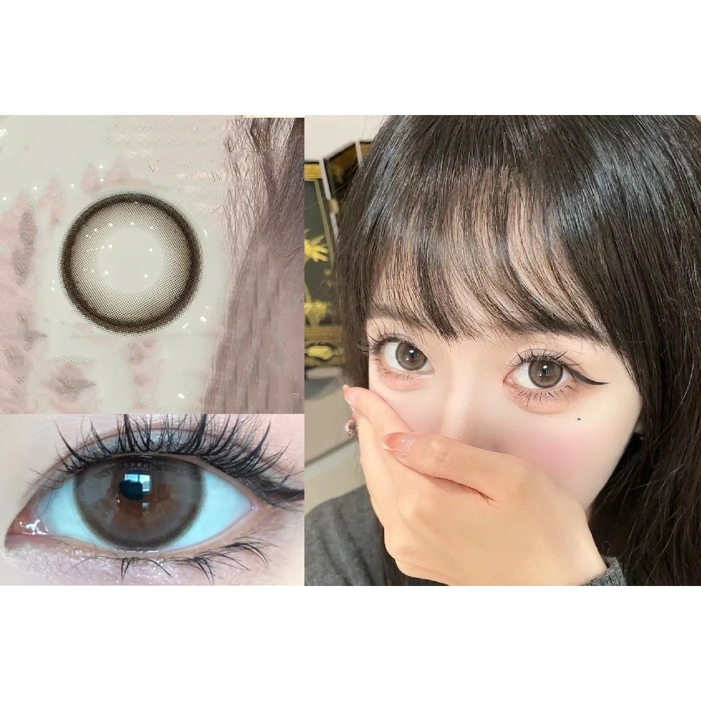 (2024.Oct.29th)rlzbing Series,CLAMIDO Brand ,Big Size ,14.50mm,เกรด(0-8.00), คอนแทคเลนส์การใช้งานรายปี(สีน้ําตาล)