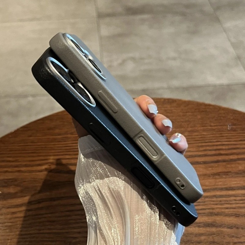 สําหรับ Samsung หรูหราเลียนแบบหนังรูปแบบเคสโทรศัพท์เหมาะ สําหรับ Samsung Galaxy S25 S24 S23 S22 S21 S20 FE Plus Ultra Note 20 Ultra Edge A7 2018 ซิลิโคนนุ่มกันกระแทก - รูปที่ 2