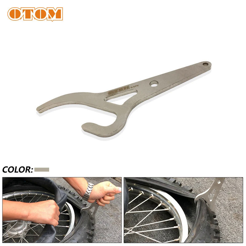 Mo Motorcycle Universal Tire Bead Lifter Flaring Installation Tool Stainless Steel Wrench For HONDA 