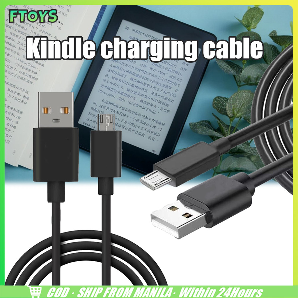จัดส่งภัยใน24ชั่วโมง สายชาร์จ Amazon kindle สายเคเบิลข้อมูลpaperwhite3 / 4 ยาว1เมตร
