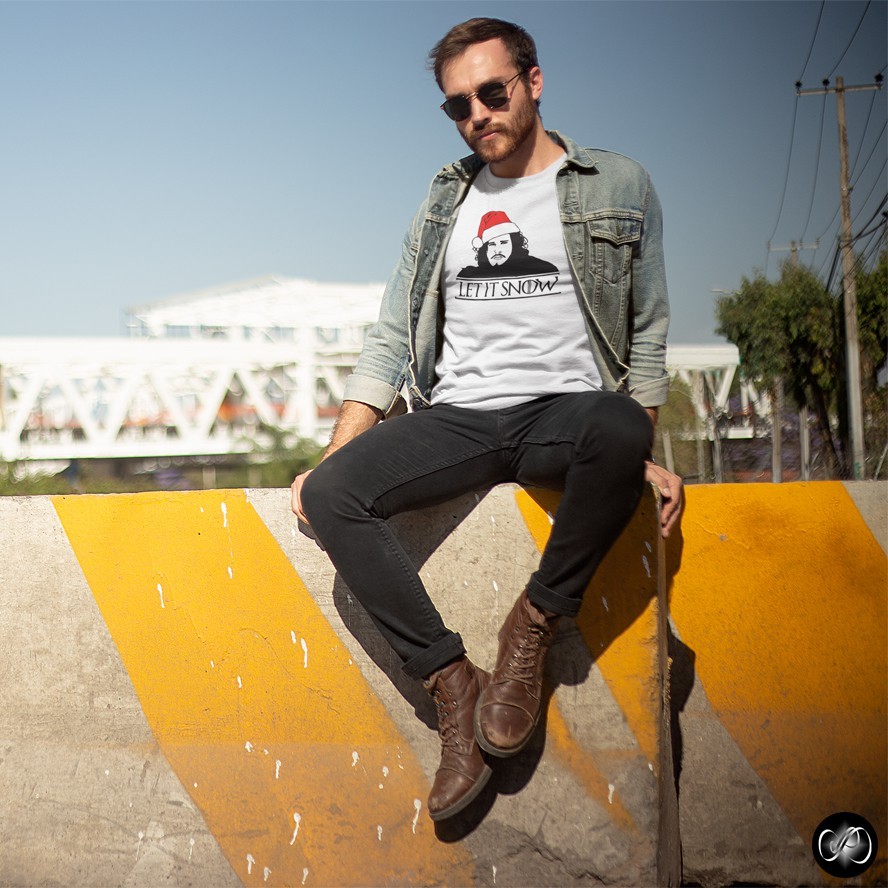 เสื้อยืด Santa Jon Snow Game of Thrones Christmas Character - Let it Snow 01S-5XL