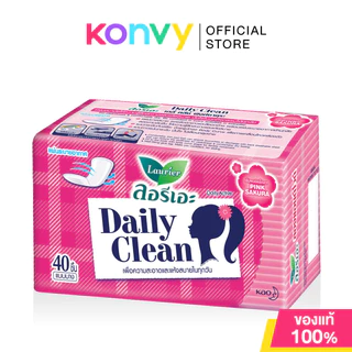 LAURIER ลอรีเอะ แผ่นอนามัย [36pcs/40pcs] (Fruity Mix/Natural Clean/Pink Sakura/Deodorant/Long & Wide)