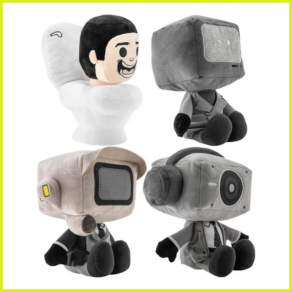 อะนิเมะตุ๊กตาของเล่นไขมันรูปร่างการ์ตูนตุ๊กตาตุ๊กตาสะสมตกแต่งบ้าน Soft Plush Monitor ของเล่นสําหรับเพื่อน decfeyeth