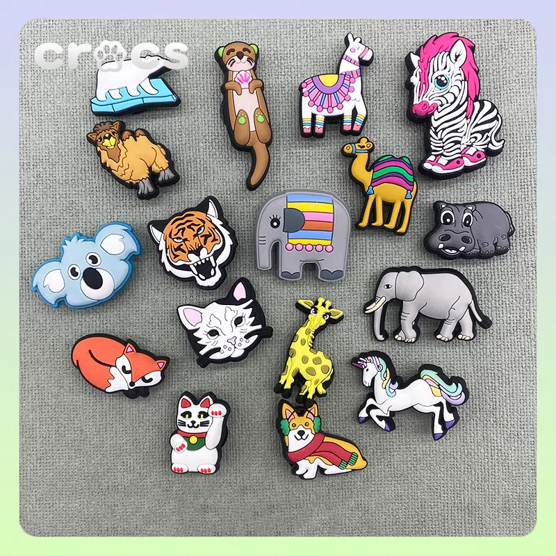 jibbitz crocs Animal World crocs jibbitz DIY jibbitz crocs เกาหลี jibbitz crocs ของแทั
