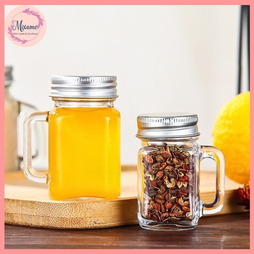 --MXM--ขวดแก้วกาแฟ 35ml 120ml ขนาดเล็ก สําหรับใส่ตัวอย่างกาแฟ #AD-0004