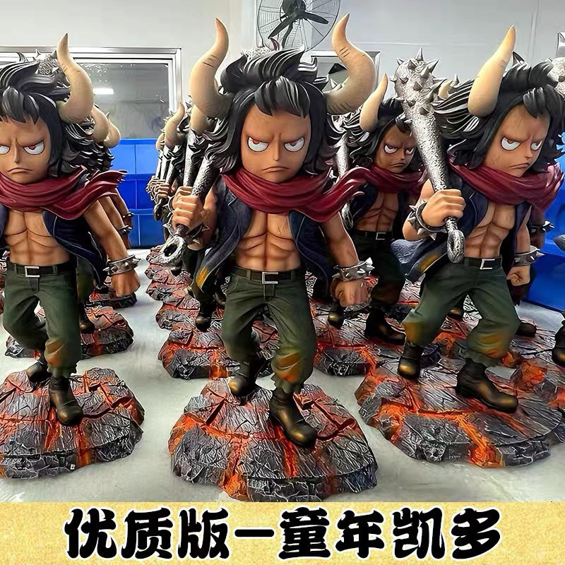 One Piece Series Restore Childhood Kaiduo Peripheral GK Hand-Made Model Statue Decoration Gift Limited Edition