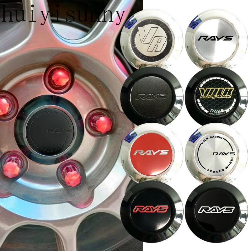 Hys 1 ชิ้น RAYS ฝาครอบดุมล้อ 76 มิลลิเมตร OD & 72 มิลลิเมตร ID ล้อกลางหมวก ssr racing รถขอบฝาครอบสําหรับ RAYS ขอบ
