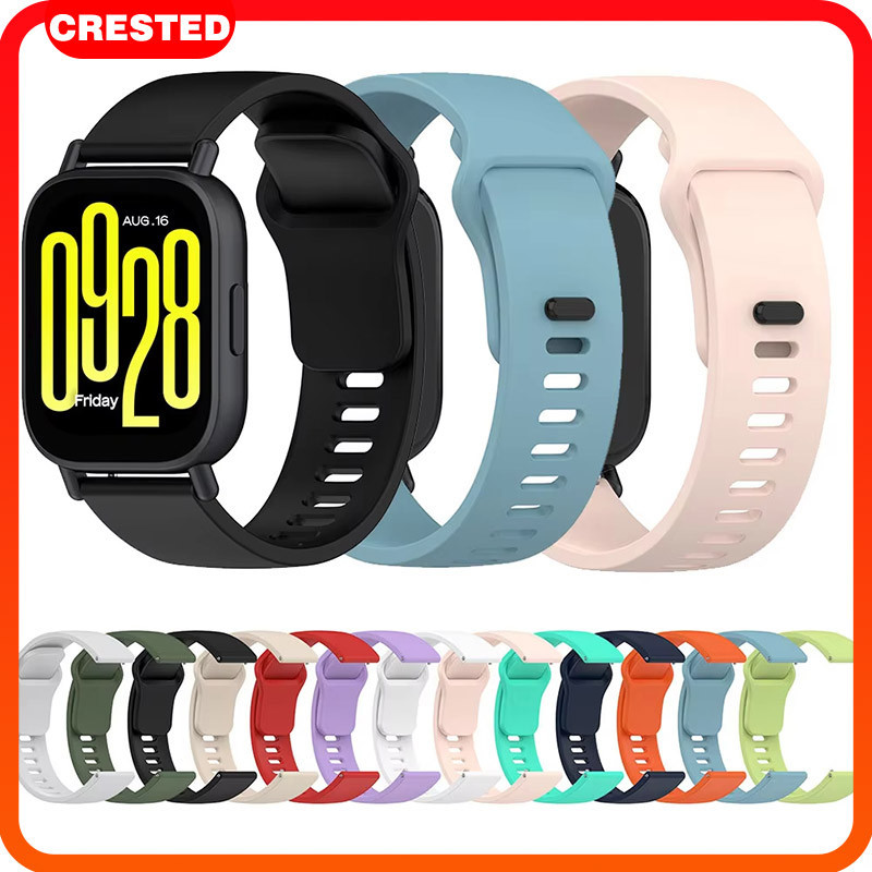 สายนาฬิกาซิลิโคน 22 มม for Redmi Watch 5 Active/mi Watch 5 Lite/Samsung Watch/Aolon/ITEL/Amazfit /Xiaomi Watch S4 S3 S2