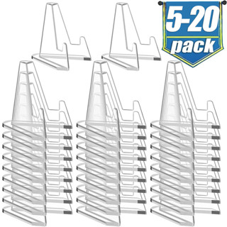 5-20ชิ้นอะคริลิคใสยืนแสดงเหรียญ-บัตรที่ระลึกท้าทายเหรียญแคปซ…