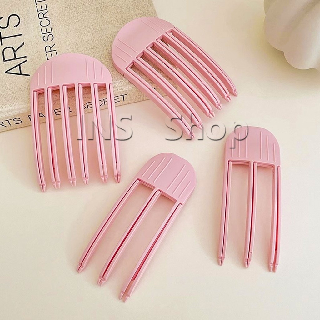 INS กิ๊บม้วนผม ยกโคนผม การจัดแต่งทรงผม ให้ผมดูมีมิติ หนาฟู Hairpin comb - รูปที่ 4