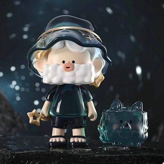 ดับเบิลอีเลฟเว่นระเบิดข้อเสนอพิเศษของแท้ oho Oh Roar Uncle II Galaxy Starry Sky Series Blind Box Tre