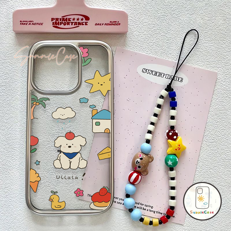 น่ารัก เคสไอโฟน Star Kirby การ์ตูน สำหรับ เคส IPhone 12 11 14 15 16 13 Pro Max 7 8 Plus XS XR X Max SE โปร่งใส เคส