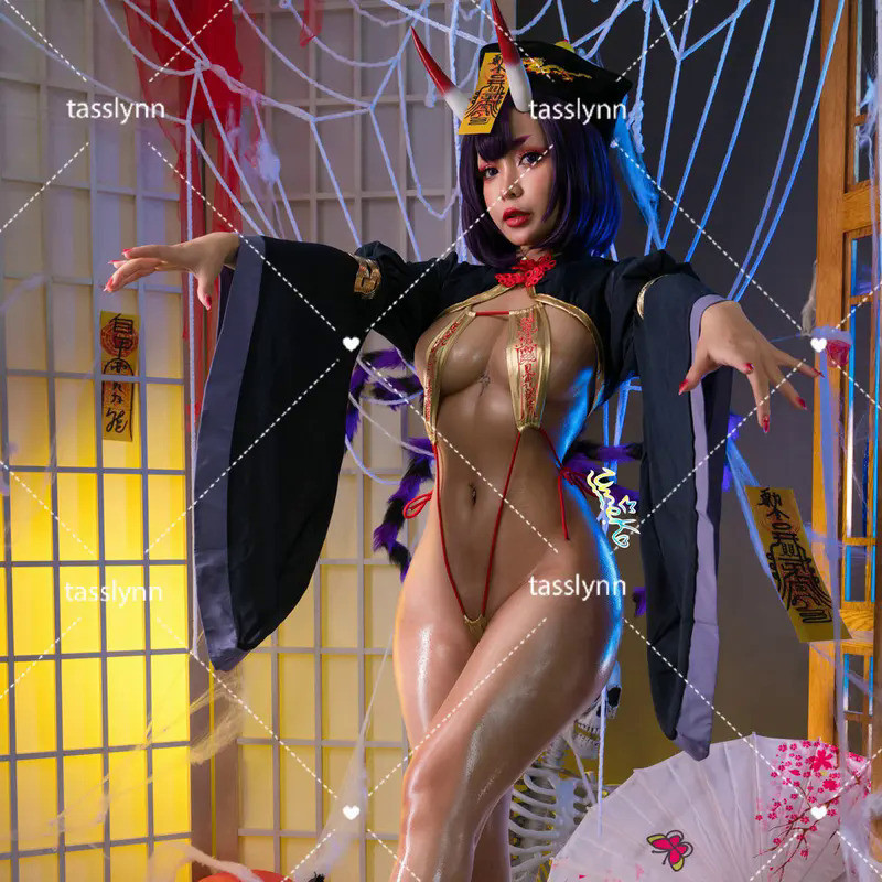 Mn  Game Fate Shuten Douji Cosplay Costume FGO Sexy Corpse Dress Women Sexy Uniform FGO Shuten Cospl