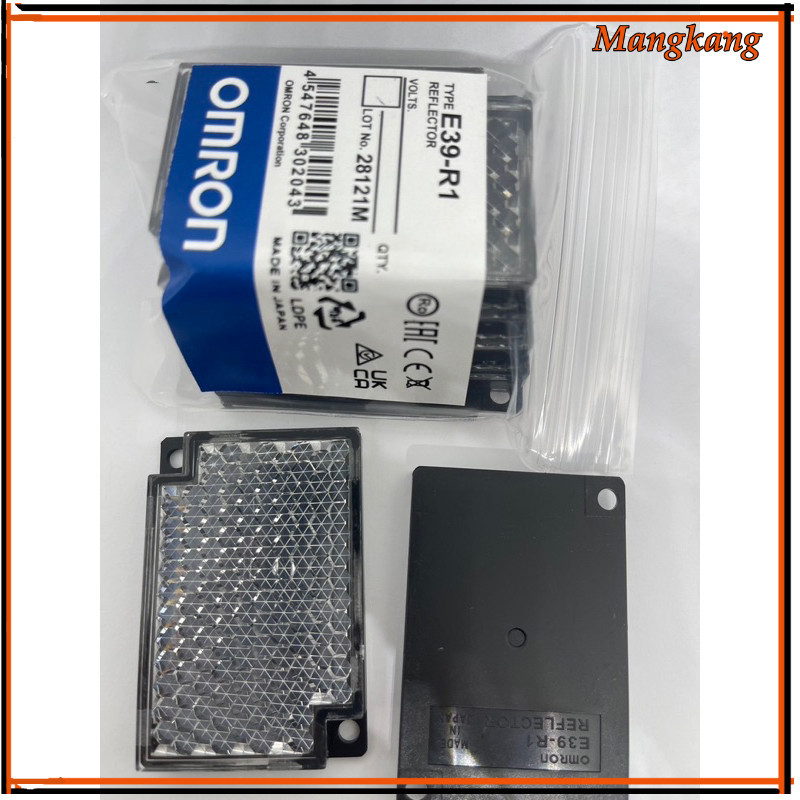ของใหม่! E39-R1 รีเฟล็กเตอร์ OMRON E39-R1 E39-R1S Reflector for Sensor แผ่นสะท้อนแสงสำหรับเซนเซอร์ตร