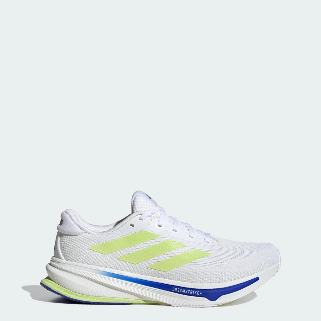 adidas วิ่ง รองเท้าวิ่งทรงหน้ากว้าง Supernova Rise 2 ผู้ชาย สีขาว IH8712