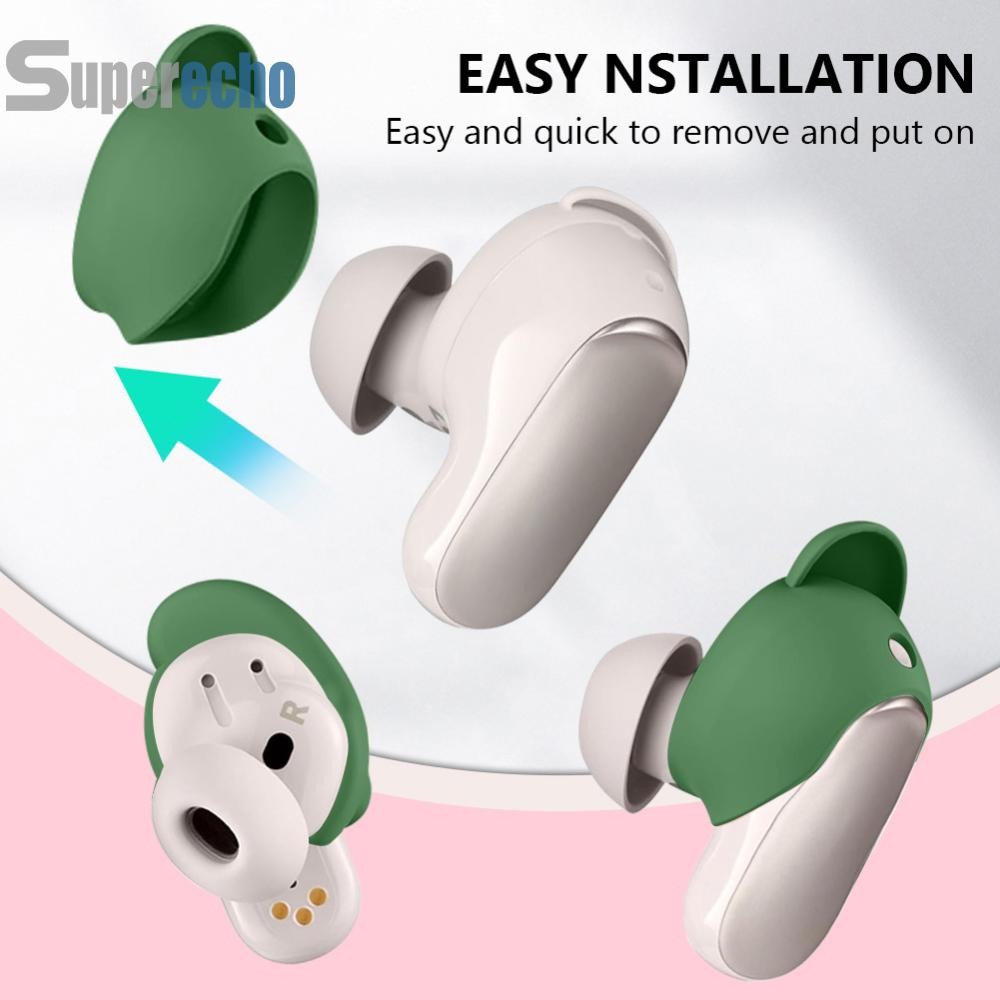 เคล็ดลับหูซิลิโคน 3 คู่สําหรับ Bose QuietComfort Ultra Earbuds [superecho.th]