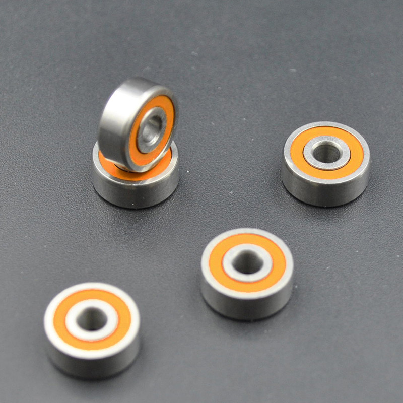2 pcs ความเร็วสูงไฮบริดเซรามิคแบริ่ง S623 สแตนเลส 623 2RS 3x10x4 มม. Spinning Fishing Reels ภายใน Bo