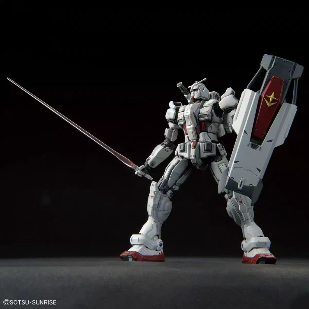 BANDAI GUNDAMBandai Hg 1/144 RX-78 [G] E GUNDAM EX RFV ประกอบชุดของขวัญสําหรับแฟน
