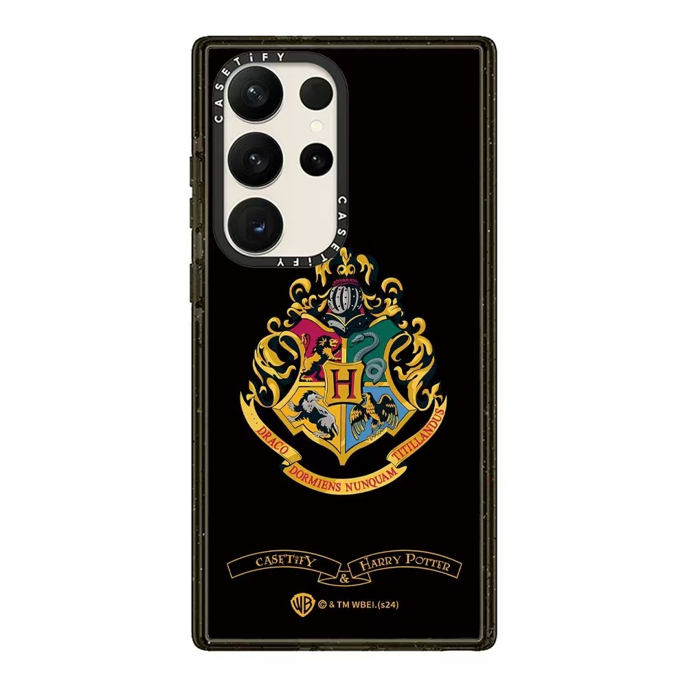 Tify เคสโทรศัพท์มือถือลายการ์ตูนอะคริลิคแม่เหล็ก Harry Potter College เหมาะสําหรับ Samsung S22 S23 S24 Ultra Plus