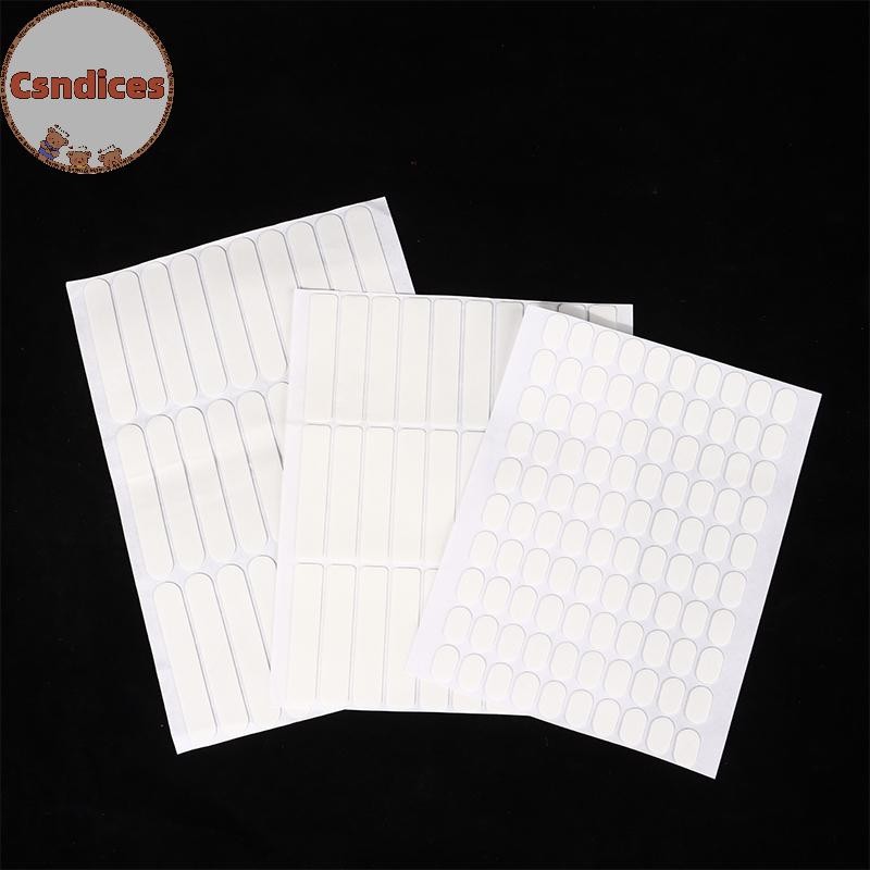 Csndices Clear Nail เทปกาวเล็บปลอมขาตั้งจอแสดงผลสติกเกอร์กาวสองด้านวางเล็บฝึกแสดงเครื่องมือ TH