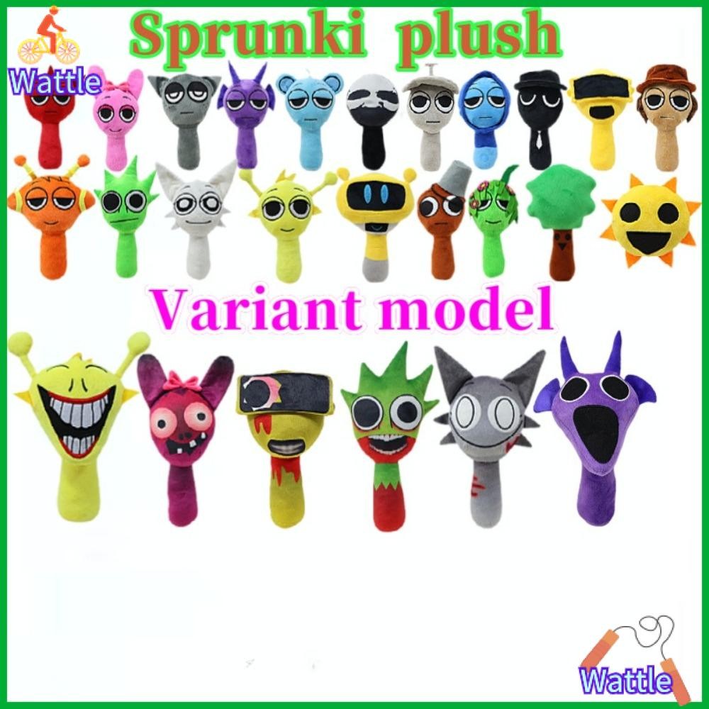 Wattle Sprunki Plush Toy, Vineria Simon Plushie Doll, การ์ตูน Pinki Oren Raddy ตุ๊กตาตุ๊กตาของขวัญ