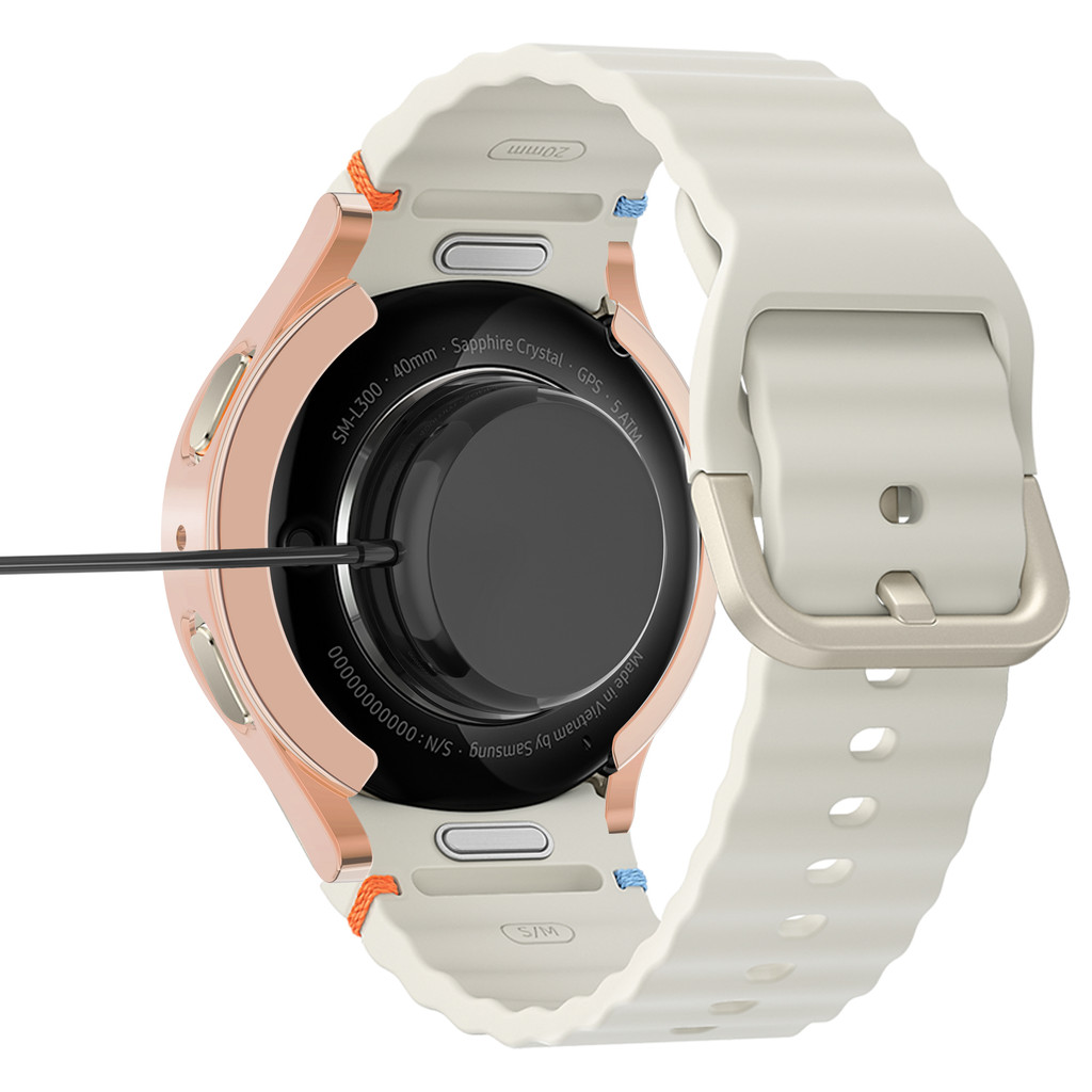 เคส TPU สําหรับ Samsung Galaxy Watch 7 40 มม.44 มม.Watch7 Soft Plated Shiny Slim Full Cover - รูปที่ 3