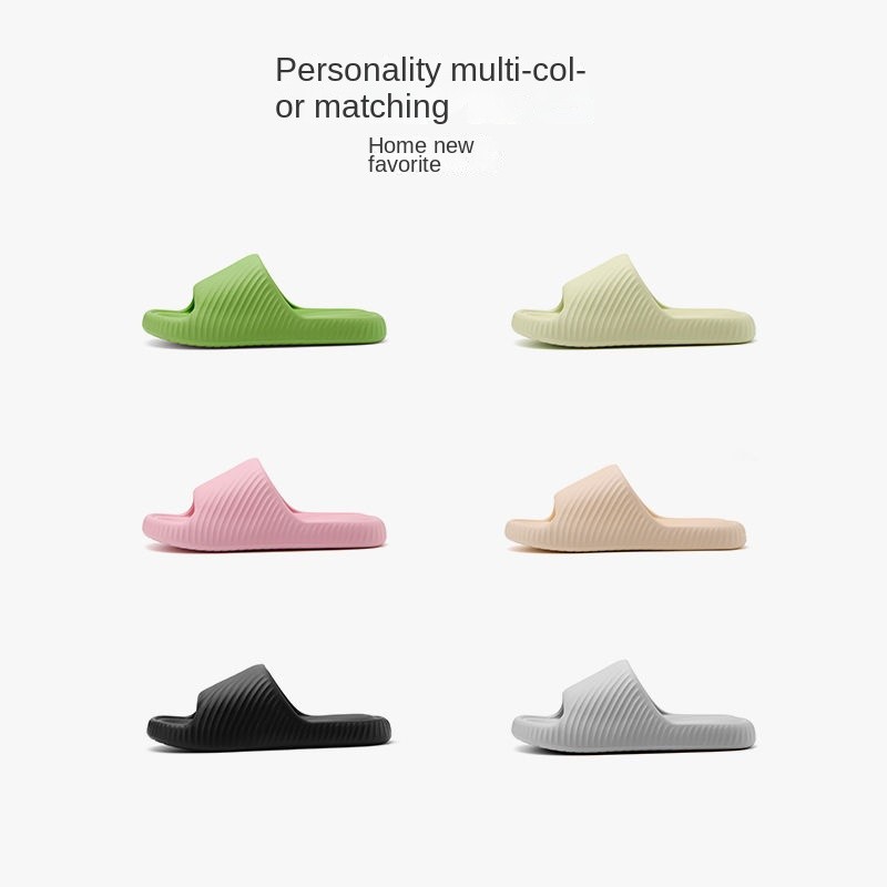คุณภาพสูงextremely Simpleรองเท้าแตะในร่มUnisex EVAหนาSoled Shit-Steppingโรงแรมเฉพาะรองเท้าแตะAnti-Slip ราคา ถูกที่สุด ดีลบีเคเค แกลเลอรีภาพที่ 5