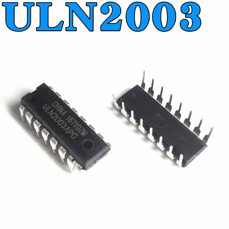 20/10 ชิ้นเดิม ULN2003APG ULN2003 ULN2003AN DIP-16 Darlington ทรานซิสเตอร์ Array IC สําหรับรีเลย์, Stepper มอเตอร์, จอแสดงผล LED และการควบคุมอุตสาหกรรม