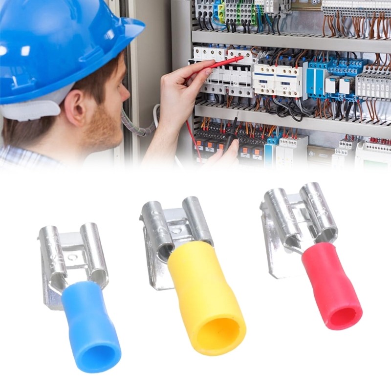 Gonna Quick Disconnect Piggybacks Spades Cable Terminals Spades Assortment set 30 40 ชิ้น