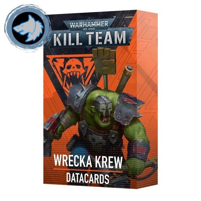 (GWพร้อมส่ง) KILL TEAM DATACARDS: WRECKA KREW (ENG) การ์ดประกอบการเล่นเกม