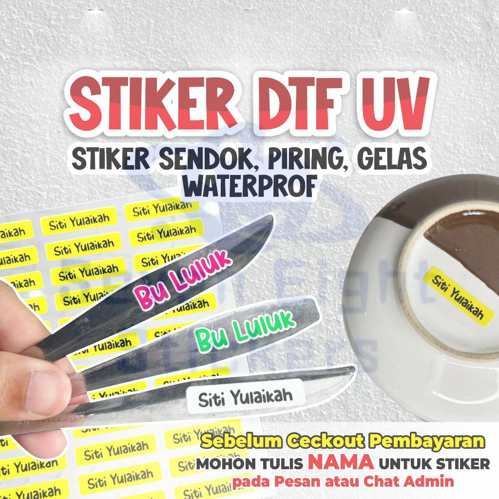 สติ๊กเกอร์ยูวีกันน้ําแบบกําหนดเอง | สติ๊กเกอร์ ยูวี ดีทีเอฟ ขนาดเล็ก | เครื่องมือดินสอสติกเกอร์กันน้ํา