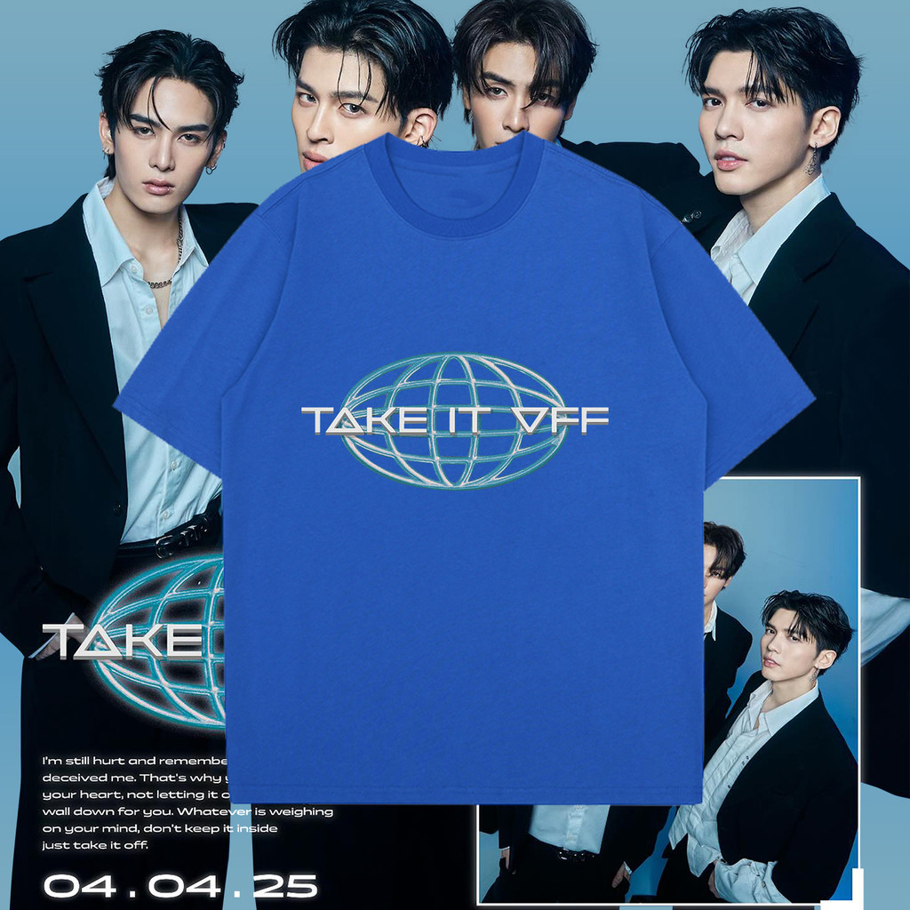 【HOT】 เสื้อยืด TAKE IT OFF -JASPER T-SHIRT เสื้อยืดผ้าฝ้ายแบบใหม่ men t-shirt เสื้อยืด