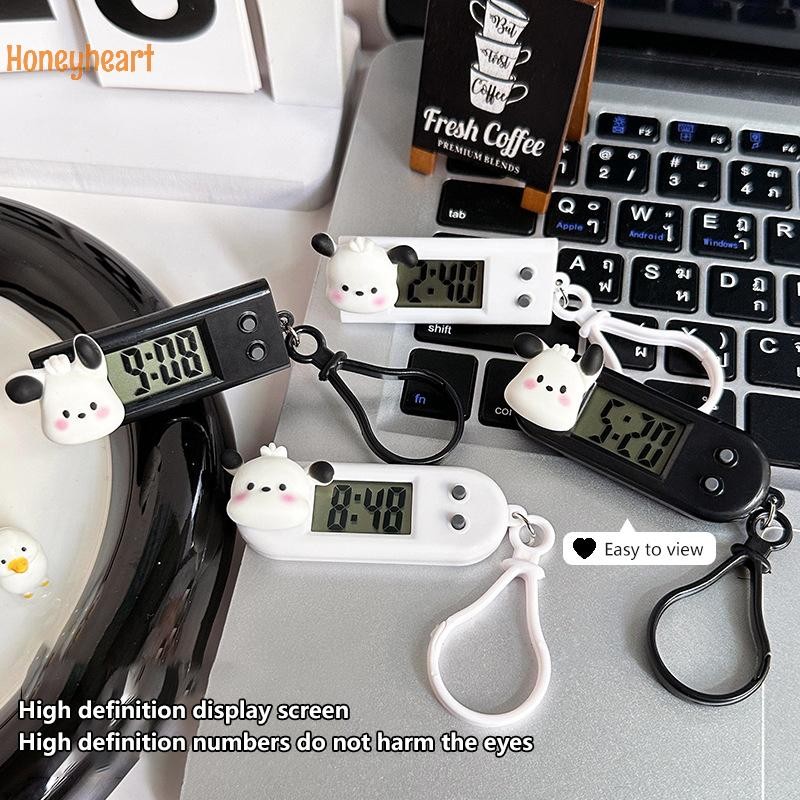 <Honeyheart> Kawaii การ์ตูน Sanrio 3D รูปแบบนาฬิกาเด็ก Cinnamoroll นาฬิกาแขวนกันน้ํา Pocketr เด็กของขวัญทํางานการเรียนรู้ตกแต่ง Nice
