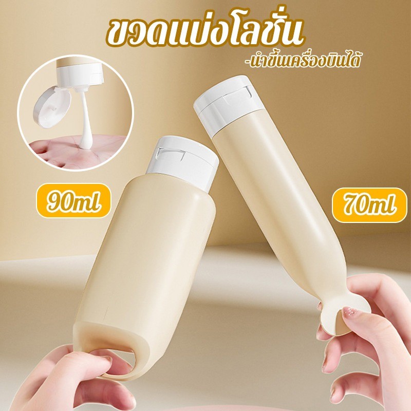 พร้อมส่งค่ะ🌟ขวดเดินทางแบบพกพา 3PCS ชุดขวดรีฟิล 60-100ML ทำจากซิลิโคนคุณภาพสูง สำหรับใส่โลชั่น