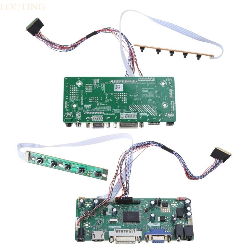Louting 12V 2A-4A Universal DVI VGA PC โมดูลไดร์เวอร์ LCD Monitor Controller Board