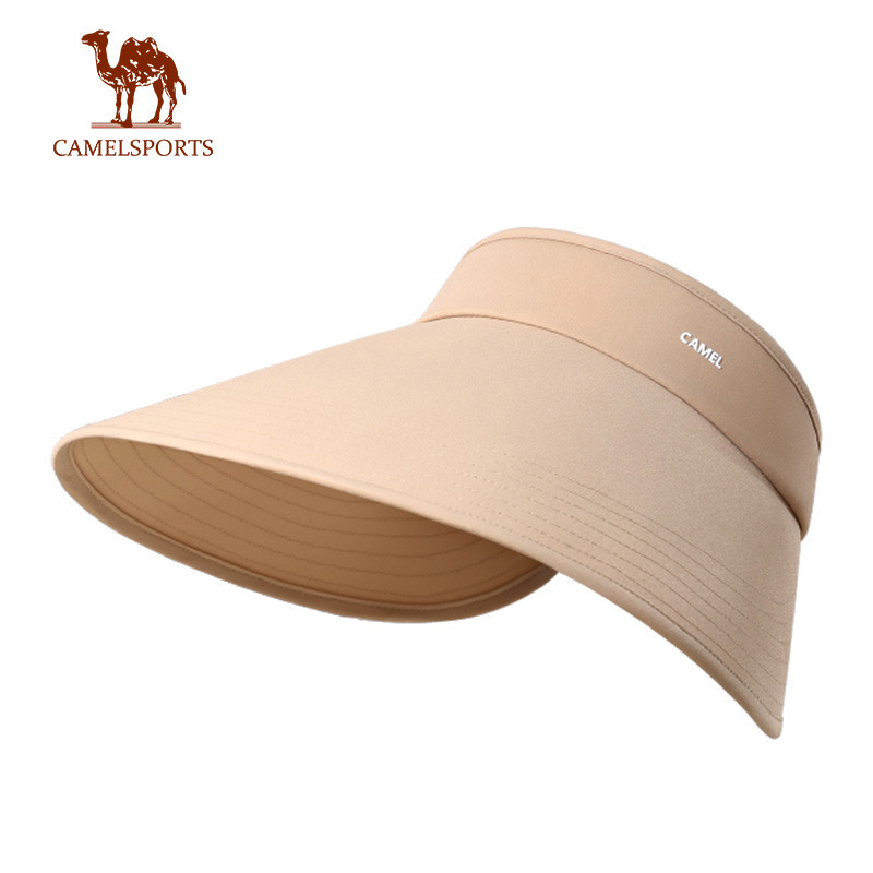 CAMEL SPORTS หมวกกันแดดปีกใหญ่ป้องกันรังสีอัลตราไวโอเลต UPF50+ สำหรับปั่นจักรยานในอ่างน้ำเย็น